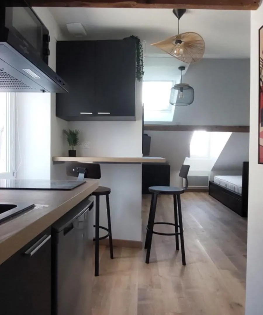 Apartman Alpine Stay Studio Mansarde Chorrier Berriat Clinique Mutualiste Grenoble
